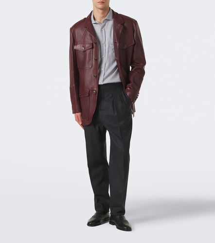 Schmale Hose aus Wolle - Brunello Cucinelli - Modalova