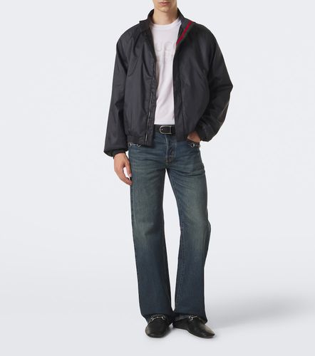 Camiseta de jersey de algodón con logo - Gucci - Modalova