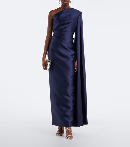 One-Shoulder Robe Veya aus Satin - Solace London - Modalova