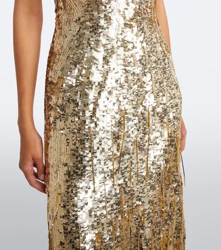 Kimiko embellished halterneck gown - Jenny Packham - Modalova