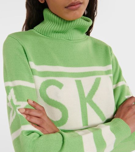 Pullover Schild in lana a intarsio - Perfect Moment - Modalova