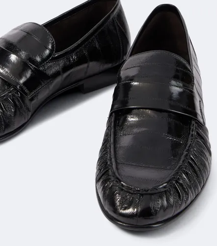 Soft paneled leather loafers - The Row - Modalova