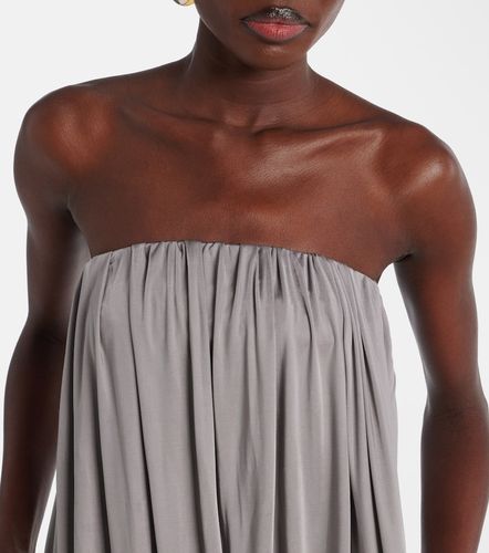 The Attico Draped jersey minidress - The Attico - Modalova
