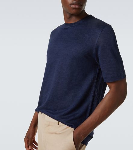 Zegna Camiseta de lino - Zegna - Modalova