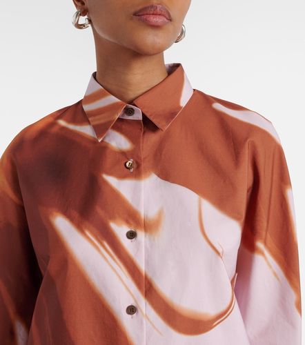 Camicia in cotone con stampa - Dries Van Noten - Modalova