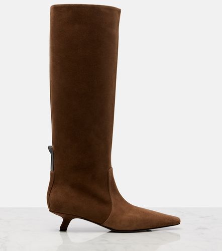 Botas altas de ante con cuentas Monili - Brunello Cucinelli - Modalova