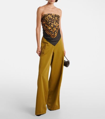 Top estampado de seda - Christopher Esber - Modalova
