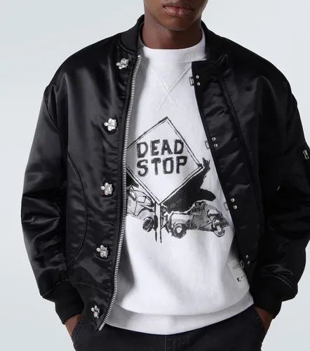 Printed cotton jersey sweatshirt - Comme des Garcons Homme - Modalova