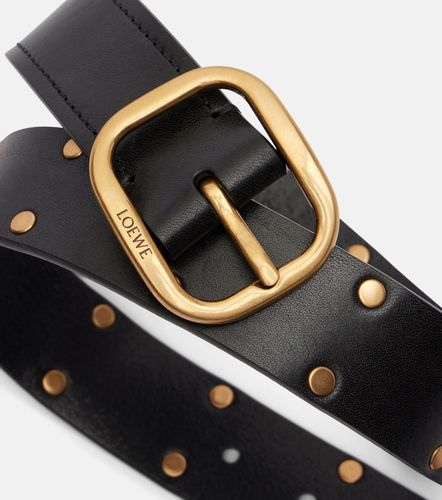 Loewe Cintura in pelle con borchie - Loewe - Modalova