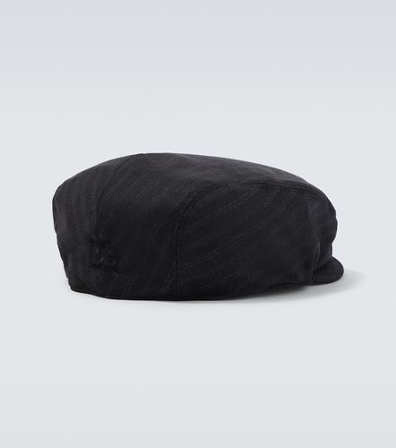 Striped wool newsboy cap - Dolce&Gabbana - Modalova