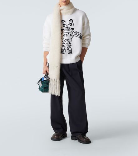 X Louis Wain - Pullover in lana con ricamo - Loewe - Modalova