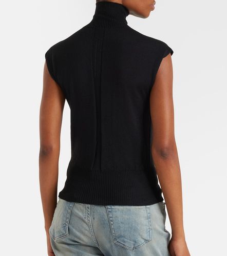 Virgin wool turtleneck top - Rick Owens - Modalova