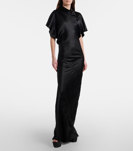 Rick Owens Seb draped satin gown - Rick Owens - Modalova