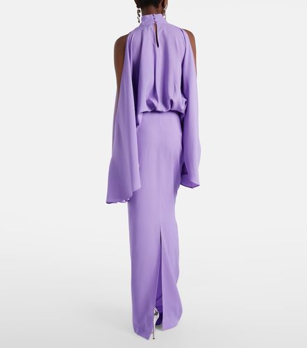 Bacall draped satin gown - Taller Marmo - Modalova