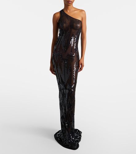 Lilies One-Shoulder-Robe aus Tüll - Rick Owens - Modalova