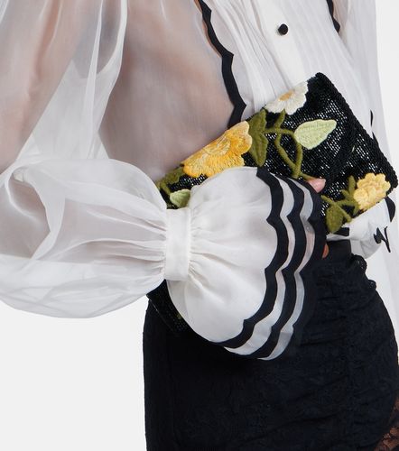 Blusa de organza de seda - Valentino Garavani - Modalova