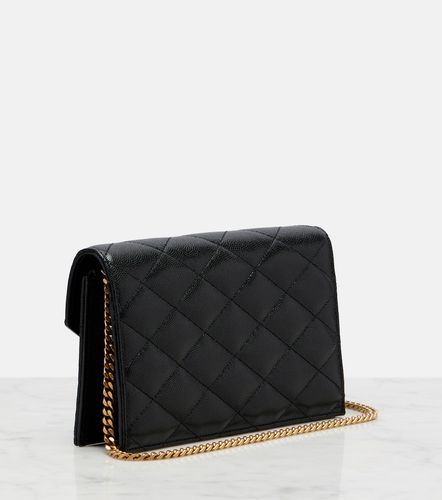 Paris leather wallet on chain - Saint Laurent - Modalova
