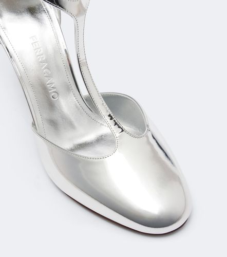 Pumps slingback Tildea in pelle metallizzata - Ferragamo - Modalova