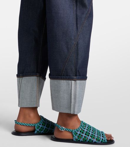 Bestickte Straight Jeans - JW Anderson - Modalova