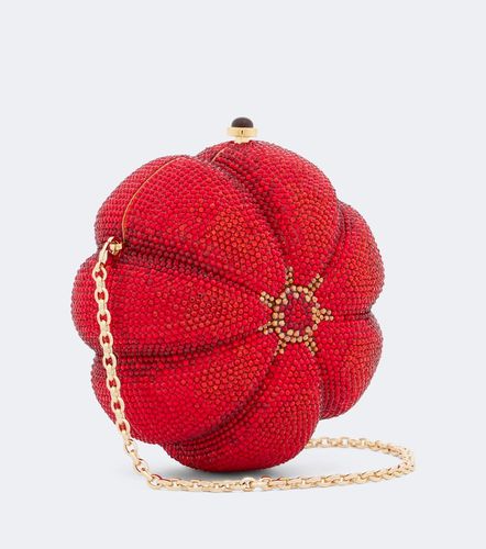 Clutch Tomato Pomodoro con cristalli - Judith Leiber Couture - Modalova