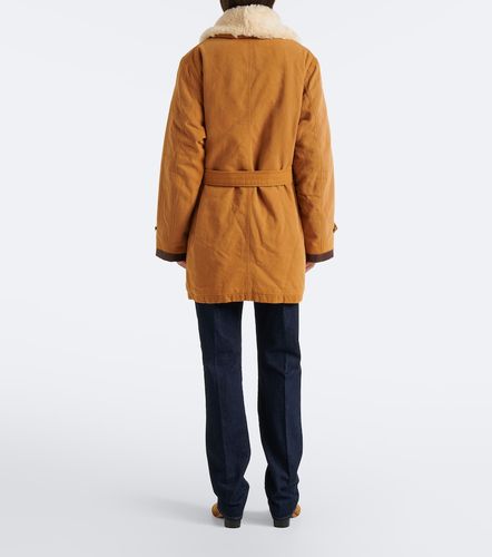 Mantel aus Baumwolle mit Shearling - Polo Ralph Lauren - Modalova