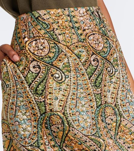 Gonna midi in jacquard paisley - Dries Van Noten - Modalova