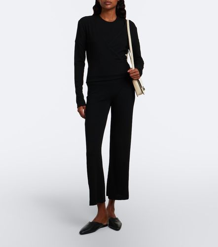 Lauren cropped jersey flared pants - Leset - Modalova