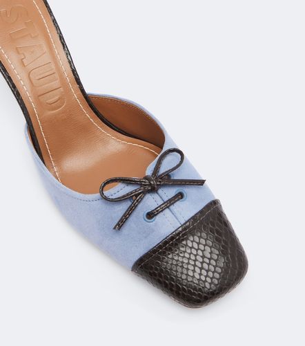 Staud Mules Faye in suede con pelle - Staud - Modalova