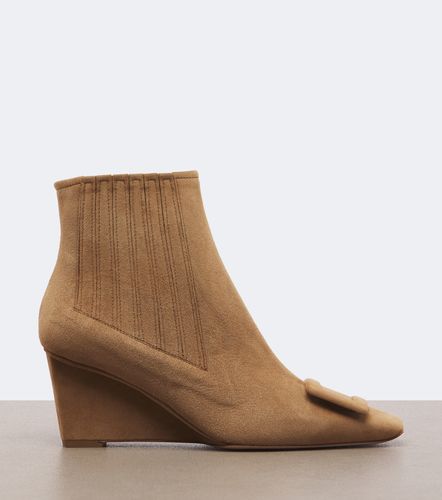 Stivaletti Belle Vivier in suede con zeppa - Roger Vivier - Modalova