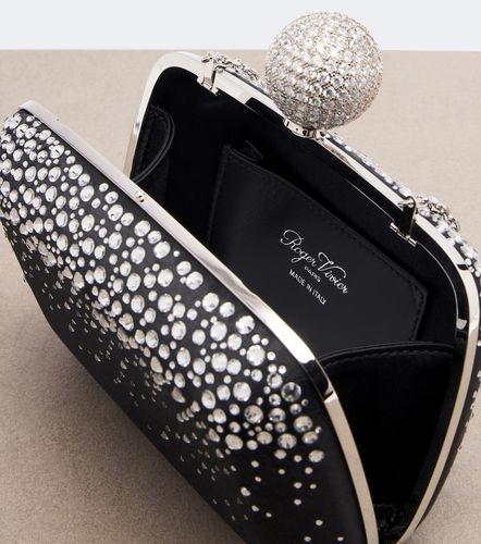 Clutch Vivier Marlene in raso - Roger Vivier - Modalova