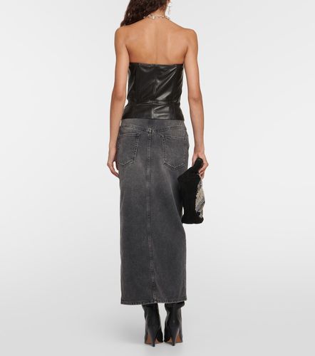 Isabel Marant Etna leather bustier - Isabel Marant - Modalova