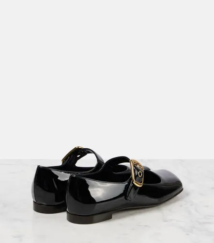 Polly patent leather Mary Jane flats - Chloe - Modalova