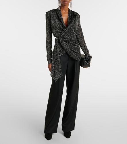Isabel Marant Cinay lame wrap top - Isabel Marant - Modalova