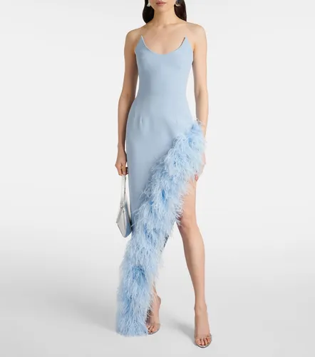 David Koma Cocktailkleid mit Federn - David Koma - Modalova