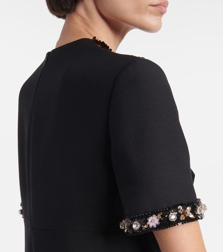 Crepe Couture embellished minidress - Valentino Garavani - Modalova