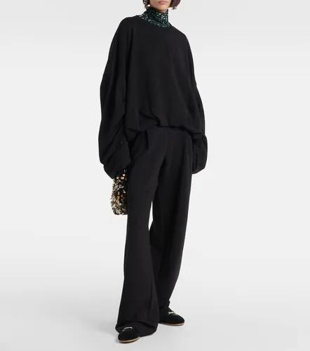 Pantalones deportivos de jersey de algodón - Dries Van Noten - Modalova
