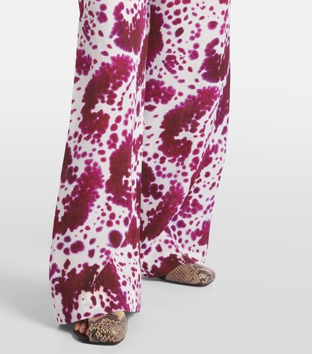 Pantaloni regular in crêpe - Dries Van Noten - Modalova