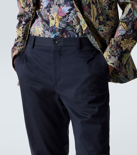 Etro Pantaloni slim in cotone - Etro - Modalova