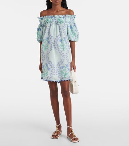 Off-Shoulder-Minikleid aus Baumwolle - Juliet Dunn - Modalova