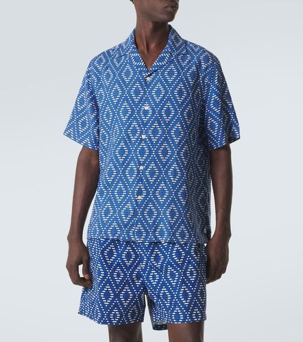Camisa Roberto de lino estampada - Frescobol Carioca - Modalova