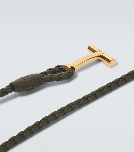 Tom Ford Bracciale T in pelle - Tom Ford - Modalova