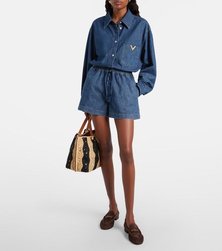 Valentino Shorts di jeans - Valentino - Modalova