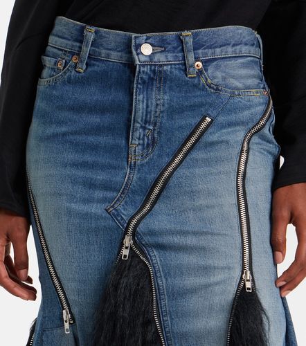 Low-rise denim maxi skirt - Junya Watanabe - Modalova