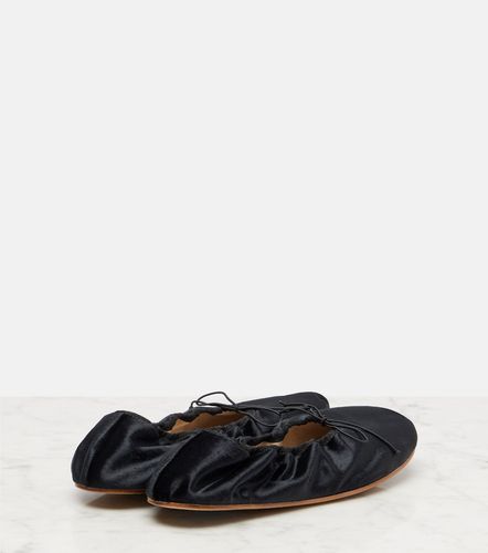 The Row Round velvet ballet flats - The Row - Modalova