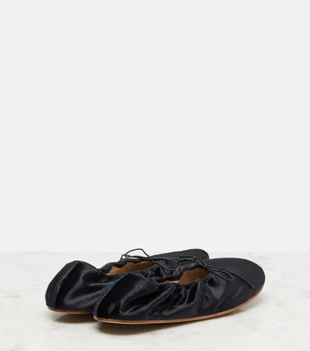 The Row Round velvet ballet flats - The Row - Modalova