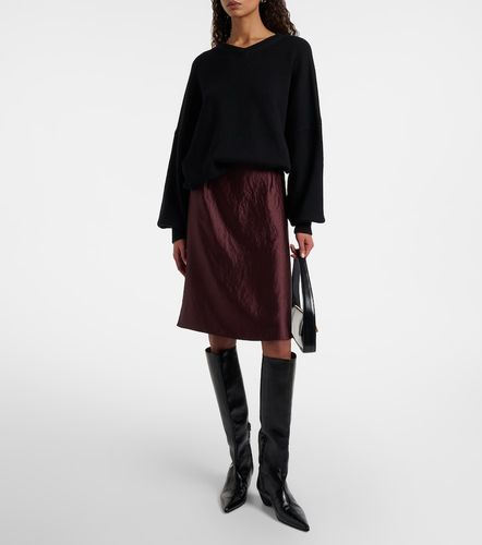 Vince Satin midi skirt - Vince - Modalova