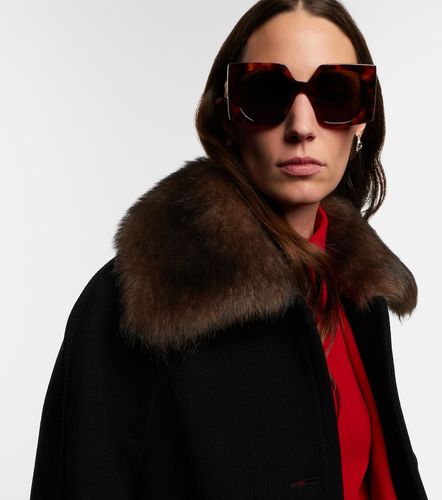 Occhiali da sole oversize VLogo - Valentino - Modalova