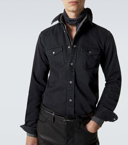 Tom Ford Cotton twill Western shirt - Tom Ford - Modalova
