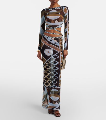 Pucci Cropped-Top Vivara aus Tüll - Pucci - Modalova