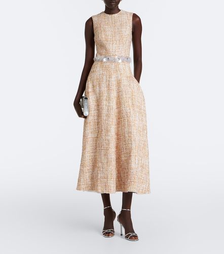 Vestido midi Maisie de tweed adornado - Safiyaa - Modalova